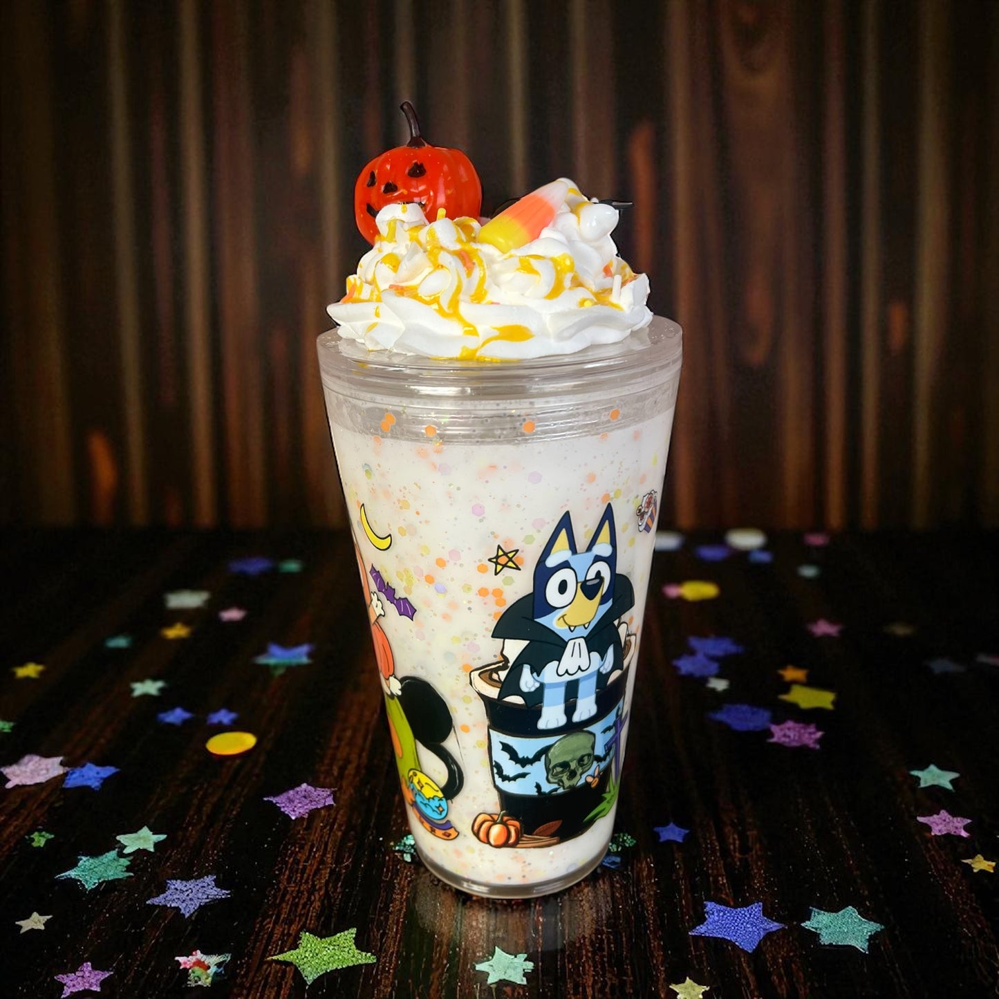 Spooky Bluey - Frappe Stadium Tumbler