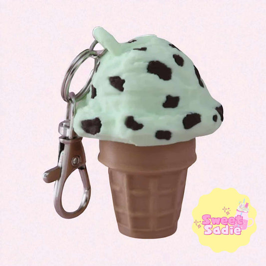 Sweet Mint Choc - Fidget Clicker Keychain