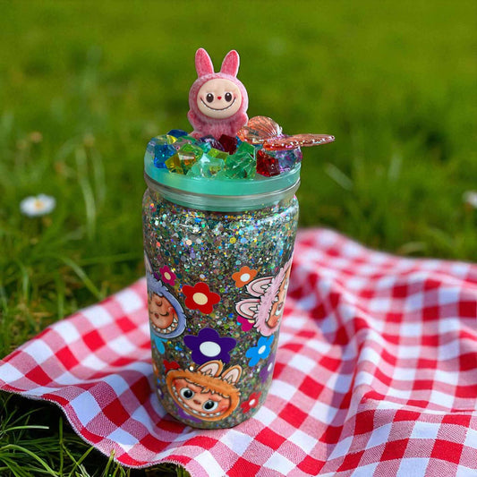 Enchnated Garden - Labubu Snow globe Tumbler