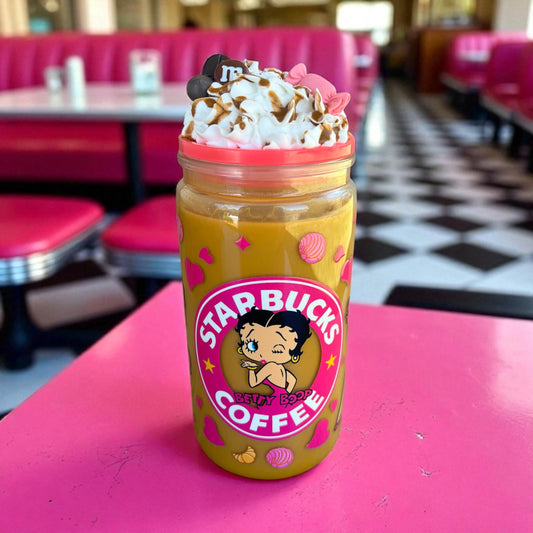 Boop Iced Coffee - Snowglobe tumbler
