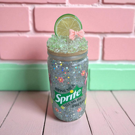 Sprite Pretty Soda - Snow globe tumbler